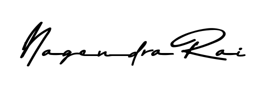 You should practise on your own different ways (Asem Kandis PERSONAL USE) to write your name (Nagendra Rai) in signature. Don't let someone else do it for you. Nagendra Rai signature style 9 images and pictures png