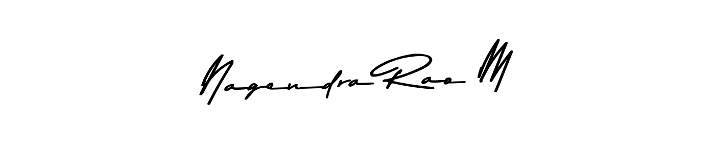 Make a beautiful signature design for name Nagendra Rao M. Use this online signature maker to create a handwritten signature for free. Nagendra Rao M signature style 9 images and pictures png