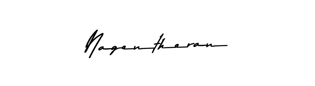 Make a beautiful signature design for name Nagentheran. With this signature (Asem Kandis PERSONAL USE) style, you can create a handwritten signature for free. Nagentheran signature style 9 images and pictures png