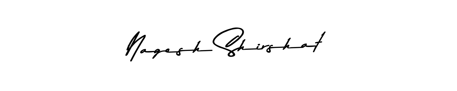 Make a beautiful signature design for name Nagesh Shirshat. With this signature (Asem Kandis PERSONAL USE) style, you can create a handwritten signature for free. Nagesh Shirshat signature style 9 images and pictures png