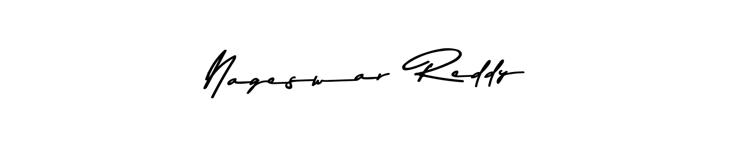 Create a beautiful signature design for name Nageswar  Reddy. With this signature (Asem Kandis PERSONAL USE) fonts, you can make a handwritten signature for free. Nageswar  Reddy signature style 9 images and pictures png