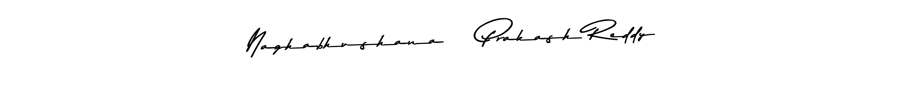 Design your own signature with our free online signature maker. With this signature software, you can create a handwritten (Asem Kandis PERSONAL USE) signature for name Naghabhushana    Prakash Reddy. Naghabhushana    Prakash Reddy signature style 9 images and pictures png