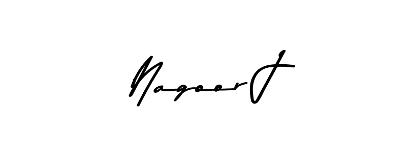 Also You can easily find your signature by using the search form. We will create Nagoor J name handwritten signature images for you free of cost using Asem Kandis PERSONAL USE sign style. Nagoor J signature style 9 images and pictures png
