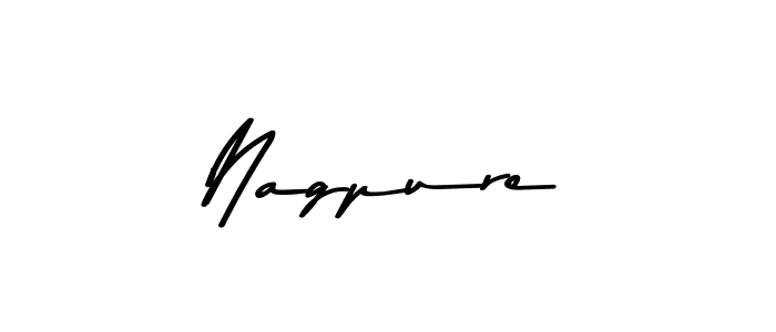 Use a signature maker to create a handwritten signature online. With this signature software, you can design (Asem Kandis PERSONAL USE) your own signature for name Nagpure. Nagpure signature style 9 images and pictures png