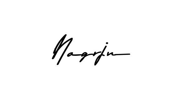 Create a beautiful signature design for name Nagrjn. With this signature (Asem Kandis PERSONAL USE) fonts, you can make a handwritten signature for free. Nagrjn signature style 9 images and pictures png