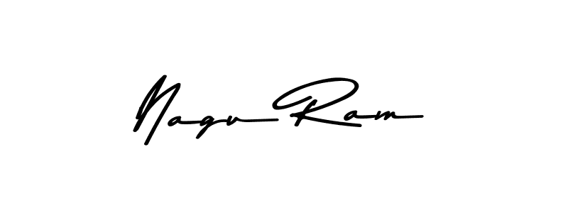 You can use this online signature creator to create a handwritten signature for the name Nagu Ram. This is the best online autograph maker. Nagu Ram signature style 9 images and pictures png