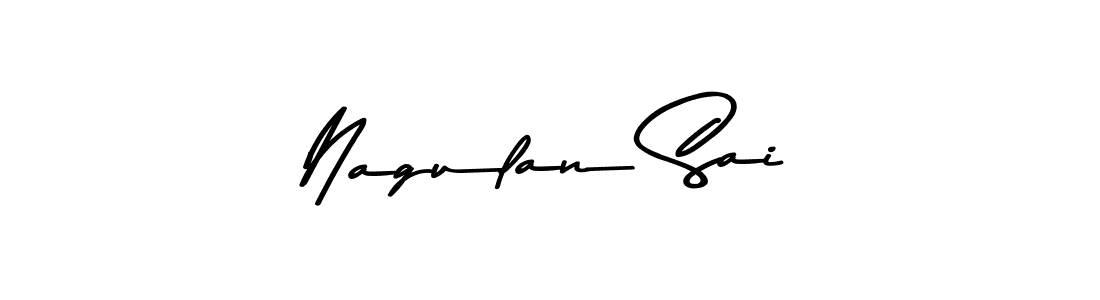 The best way (Asem Kandis PERSONAL USE) to make a short signature is to pick only two or three words in your name. The name Nagulan Sai include a total of six letters. For converting this name. Nagulan Sai signature style 9 images and pictures png