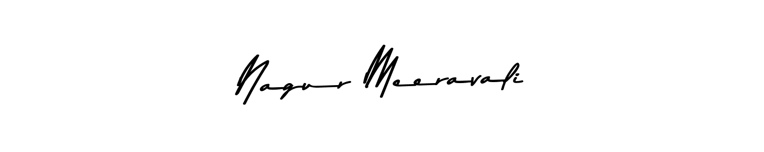 if you are searching for the best signature style for your name Nagur Meeravali. so please give up your signature search. here we have designed multiple signature styles  using Asem Kandis PERSONAL USE. Nagur Meeravali signature style 9 images and pictures png