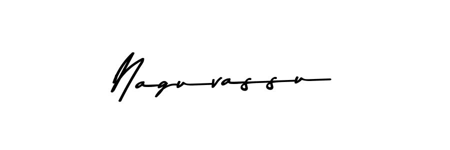 Use a signature maker to create a handwritten signature online. With this signature software, you can design (Asem Kandis PERSONAL USE) your own signature for name Naguvassu. Naguvassu signature style 9 images and pictures png