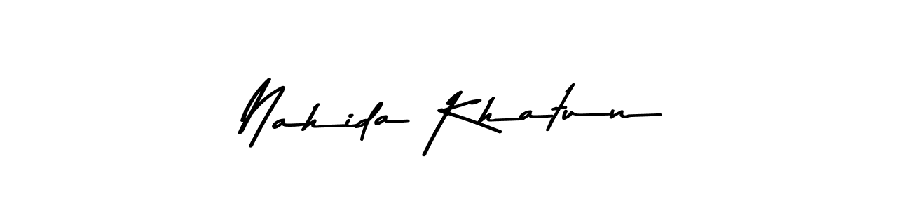 Also You can easily find your signature by using the search form. We will create Nahida Khatun name handwritten signature images for you free of cost using Asem Kandis PERSONAL USE sign style. Nahida Khatun signature style 9 images and pictures png