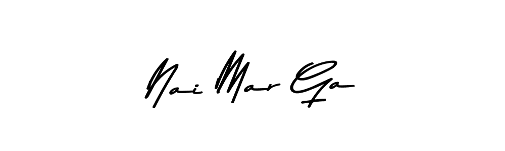 You should practise on your own different ways (Asem Kandis PERSONAL USE) to write your name (Nai Mar Ga) in signature. don't let someone else do it for you. Nai Mar Ga signature style 9 images and pictures png