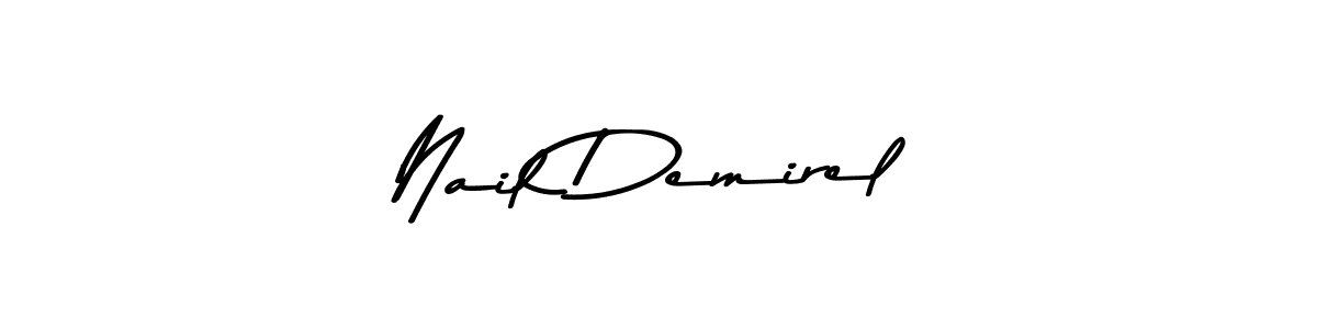 Similarly Asem Kandis PERSONAL USE is the best handwritten signature design. Signature creator online .You can use it as an online autograph creator for name Nail Demirel. Nail Demirel signature style 9 images and pictures png