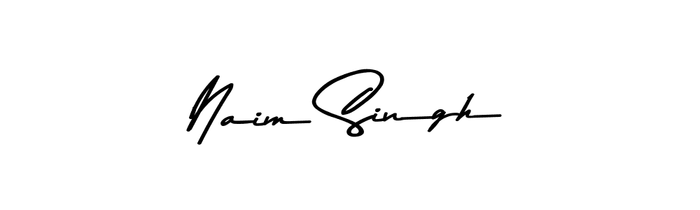 Similarly Asem Kandis PERSONAL USE is the best handwritten signature design. Signature creator online .You can use it as an online autograph creator for name Naim Singh. Naim Singh signature style 9 images and pictures png