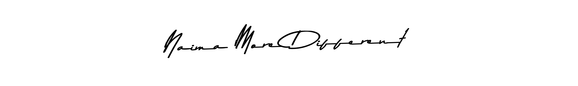 Make a beautiful signature design for name Naima More Different. Use this online signature maker to create a handwritten signature for free. Naima More Different signature style 9 images and pictures png