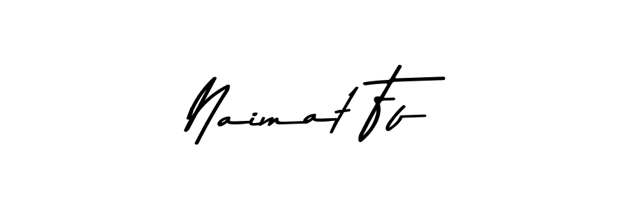 Design your own signature with our free online signature maker. With this signature software, you can create a handwritten (Asem Kandis PERSONAL USE) signature for name Naimat Ff. Naimat Ff signature style 9 images and pictures png