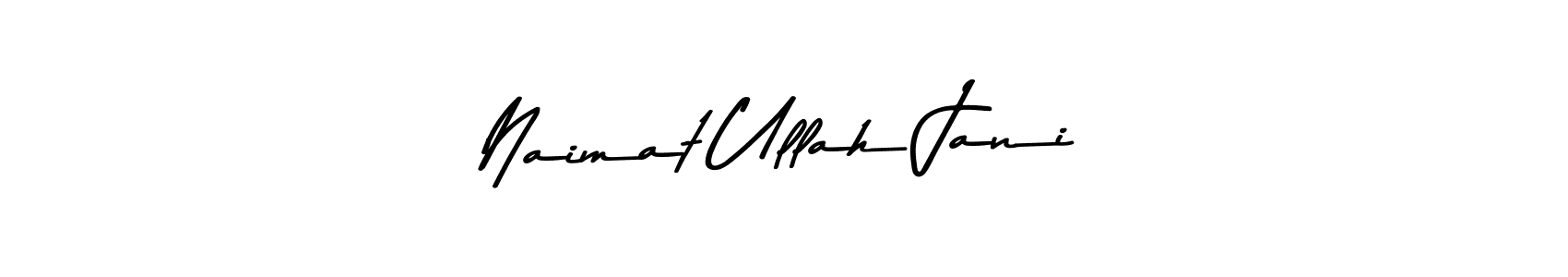 Design your own signature with our free online signature maker. With this signature software, you can create a handwritten (Asem Kandis PERSONAL USE) signature for name Naimat Ullah Jani. Naimat Ullah Jani signature style 9 images and pictures png
