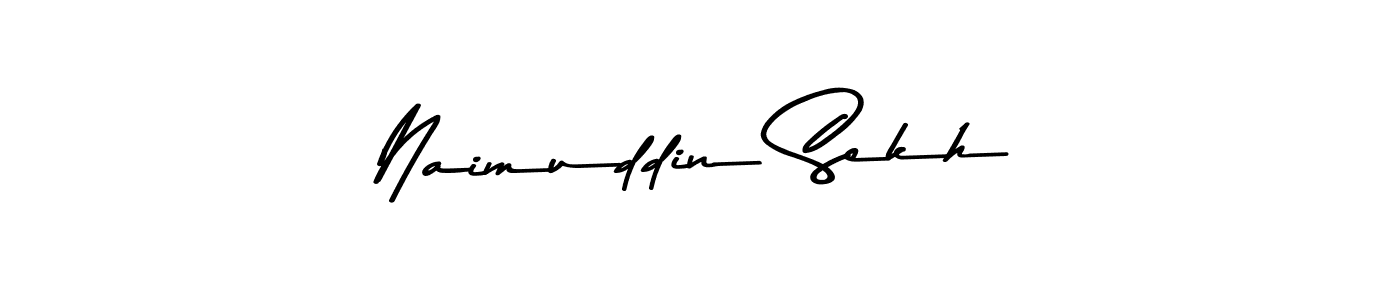 Use a signature maker to create a handwritten signature online. With this signature software, you can design (Asem Kandis PERSONAL USE) your own signature for name Naimuddin Sekh. Naimuddin Sekh signature style 9 images and pictures png