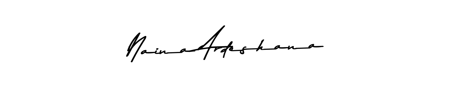 It looks lik you need a new signature style for name Naina Ardeshana. Design unique handwritten (Asem Kandis PERSONAL USE) signature with our free signature maker in just a few clicks. Naina Ardeshana signature style 9 images and pictures png
