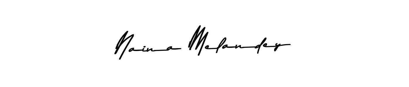 Make a short Naina Melandey signature style. Manage your documents anywhere anytime using Asem Kandis PERSONAL USE. Create and add eSignatures, submit forms, share and send files easily. Naina Melandey signature style 9 images and pictures png