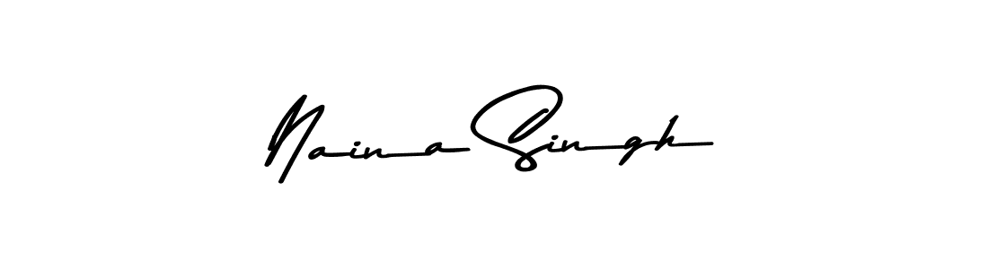 Naina Singh stylish signature style. Best Handwritten Sign (Asem Kandis PERSONAL USE) for my name. Handwritten Signature Collection Ideas for my name Naina Singh. Naina Singh signature style 9 images and pictures png