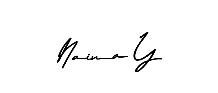 Asem Kandis PERSONAL USE is a professional signature style that is perfect for those who want to add a touch of class to their signature. It is also a great choice for those who want to make their signature more unique. Get Naina Y name to fancy signature for free. Naina Y signature style 9 images and pictures png
