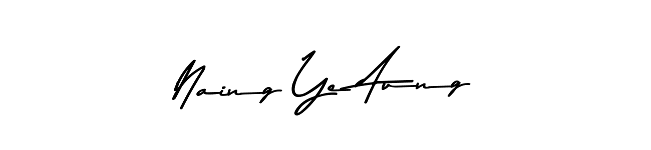 You can use this online signature creator to create a handwritten signature for the name Naing Ye Aung. This is the best online autograph maker. Naing Ye Aung signature style 9 images and pictures png