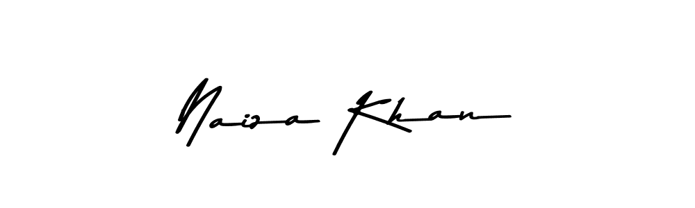 Make a beautiful signature design for name Naiza Khan. With this signature (Asem Kandis PERSONAL USE) style, you can create a handwritten signature for free. Naiza Khan signature style 9 images and pictures png