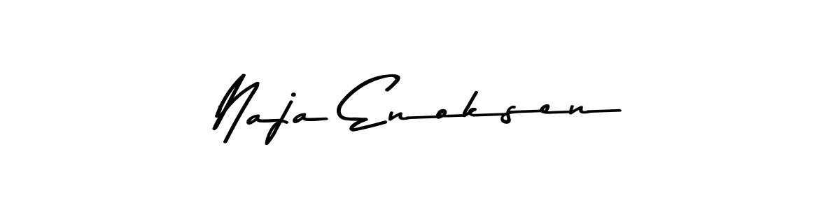 Also we have Naja Enoksen name is the best signature style. Create professional handwritten signature collection using Asem Kandis PERSONAL USE autograph style. Naja Enoksen signature style 9 images and pictures png