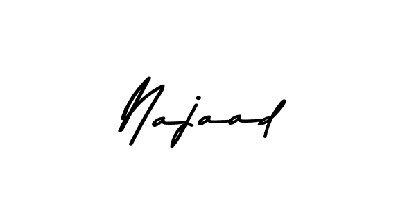 How to make Najaad signature? Asem Kandis PERSONAL USE is a professional autograph style. Create handwritten signature for Najaad name. Najaad signature style 9 images and pictures png