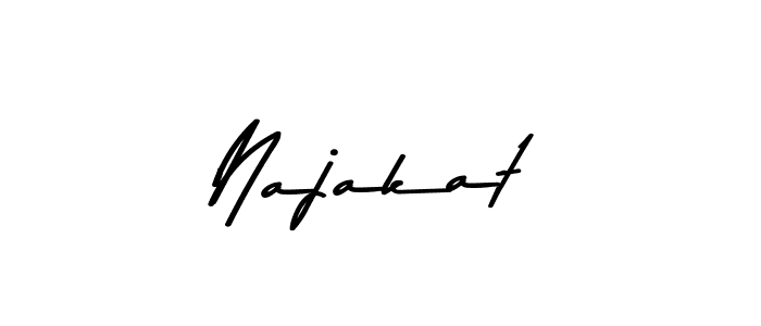 How to make Najakat signature? Asem Kandis PERSONAL USE is a professional autograph style. Create handwritten signature for Najakat name. Najakat signature style 9 images and pictures png