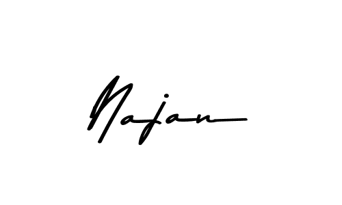 Make a beautiful signature design for name Najan. Use this online signature maker to create a handwritten signature for free. Najan signature style 9 images and pictures png