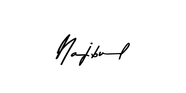 Also You can easily find your signature by using the search form. We will create Najbul name handwritten signature images for you free of cost using Asem Kandis PERSONAL USE sign style. Najbul signature style 9 images and pictures png