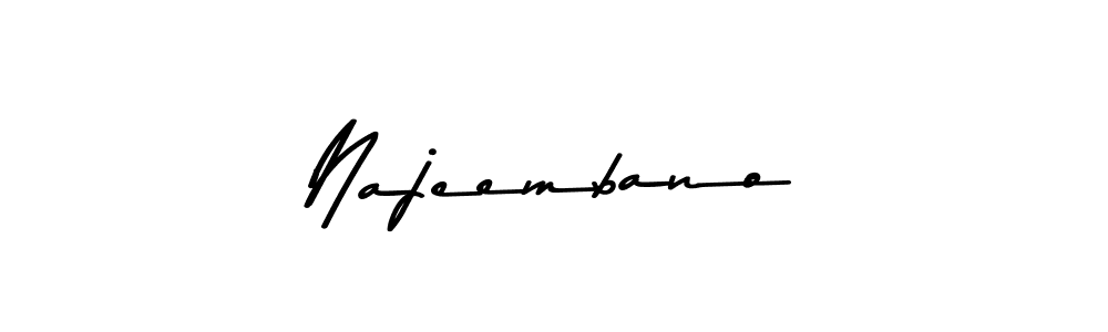 How to Draw Najeembano signature style? Asem Kandis PERSONAL USE is a latest design signature styles for name Najeembano. Najeembano signature style 9 images and pictures png
