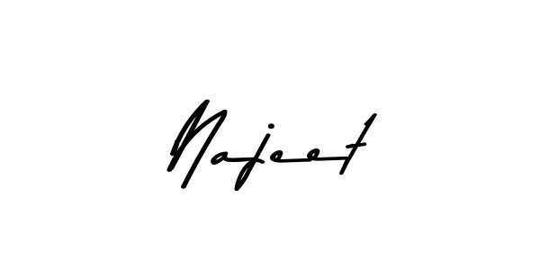 Make a beautiful signature design for name Najeet. Use this online signature maker to create a handwritten signature for free. Najeet signature style 9 images and pictures png