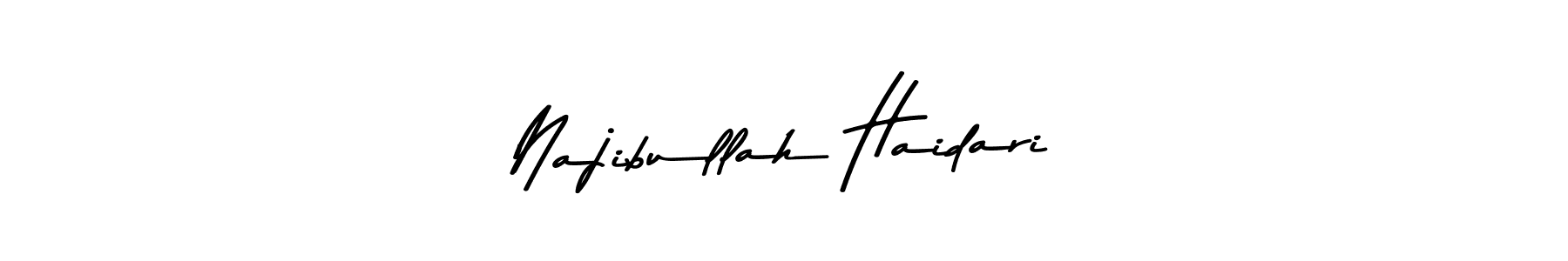 Use a signature maker to create a handwritten signature online. With this signature software, you can design (Asem Kandis PERSONAL USE) your own signature for name Najibullah Haidari. Najibullah Haidari signature style 9 images and pictures png