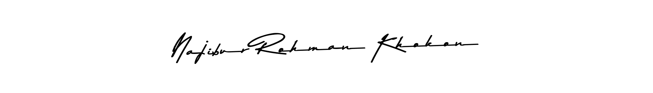 You can use this online signature creator to create a handwritten signature for the name Najibur Rohman Khokon. This is the best online autograph maker. Najibur Rohman Khokon signature style 9 images and pictures png