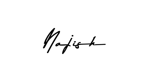 The best way (Asem Kandis PERSONAL USE) to make a short signature is to pick only two or three words in your name. The name Najish include a total of six letters. For converting this name. Najish signature style 9 images and pictures png