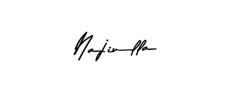 How to make Najiulla signature? Asem Kandis PERSONAL USE is a professional autograph style. Create handwritten signature for Najiulla name. Najiulla signature style 9 images and pictures png
