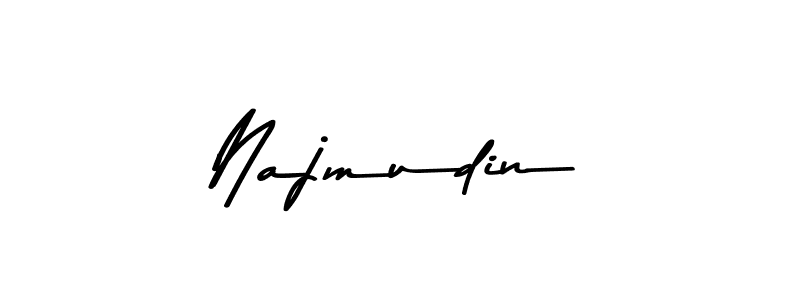 Najmudin stylish signature style. Best Handwritten Sign (Asem Kandis PERSONAL USE) for my name. Handwritten Signature Collection Ideas for my name Najmudin. Najmudin signature style 9 images and pictures png