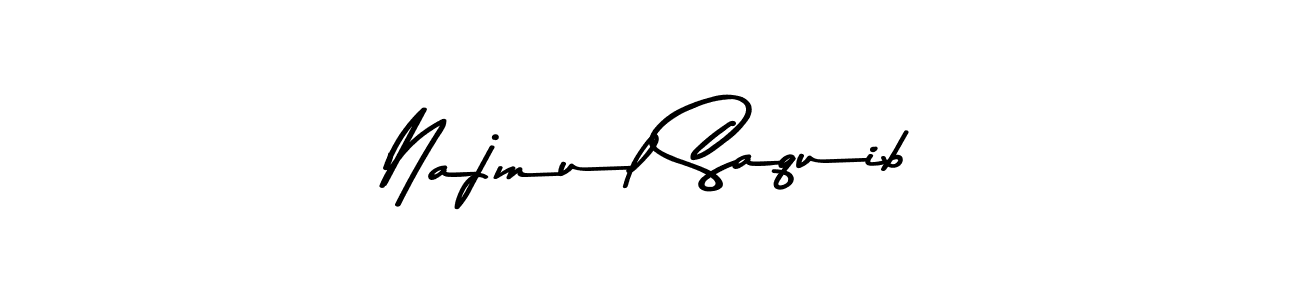 Make a beautiful signature design for name Najmul Saquib. Use this online signature maker to create a handwritten signature for free. Najmul Saquib signature style 9 images and pictures png