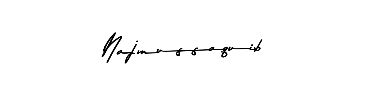 Make a beautiful signature design for name Najmussaquib. Use this online signature maker to create a handwritten signature for free. Najmussaquib signature style 9 images and pictures png