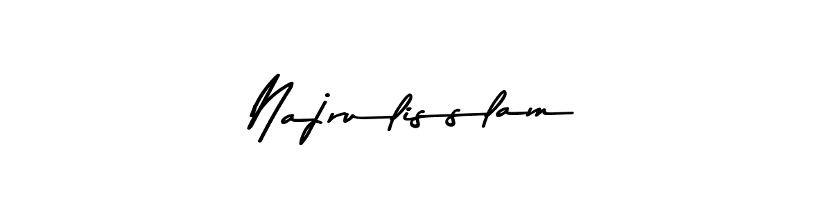 You can use this online signature creator to create a handwritten signature for the name Najrulisslam. This is the best online autograph maker. Najrulisslam signature style 9 images and pictures png