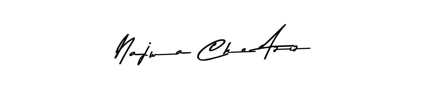 You can use this online signature creator to create a handwritten signature for the name Najwa Che Aziz. This is the best online autograph maker. Najwa Che Aziz signature style 9 images and pictures png