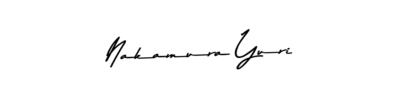 Make a beautiful signature design for name Nakamura Yuri. With this signature (Asem Kandis PERSONAL USE) style, you can create a handwritten signature for free. Nakamura Yuri signature style 9 images and pictures png