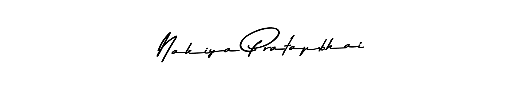Similarly Asem Kandis PERSONAL USE is the best handwritten signature design. Signature creator online .You can use it as an online autograph creator for name Nakiya Pratapbhai. Nakiya Pratapbhai signature style 9 images and pictures png
