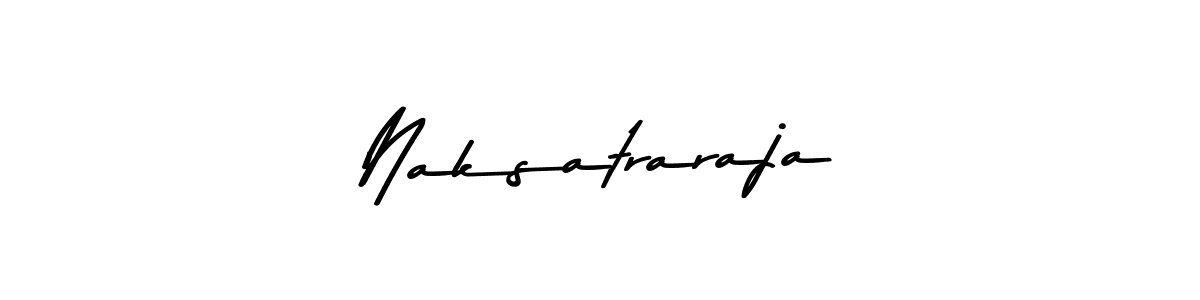 Design your own signature with our free online signature maker. With this signature software, you can create a handwritten (Asem Kandis PERSONAL USE) signature for name Naksatraraja. Naksatraraja signature style 9 images and pictures png