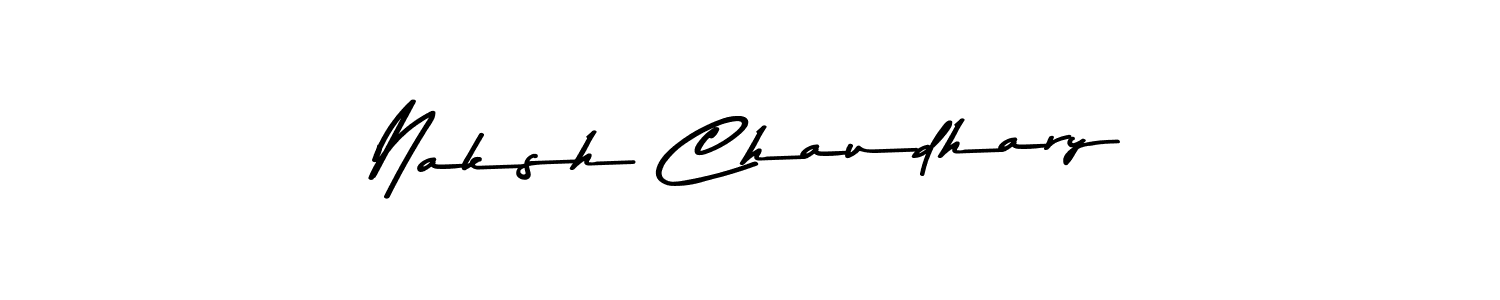 Similarly Asem Kandis PERSONAL USE is the best handwritten signature design. Signature creator online .You can use it as an online autograph creator for name Naksh Chaudhary. Naksh Chaudhary signature style 9 images and pictures png