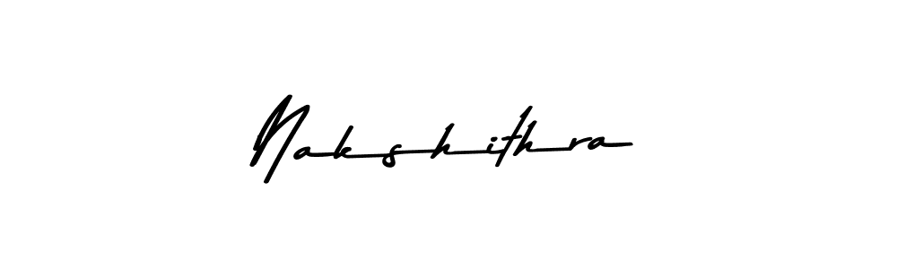 Also we have Nakshithra name is the best signature style. Create professional handwritten signature collection using Asem Kandis PERSONAL USE autograph style. Nakshithra signature style 9 images and pictures png