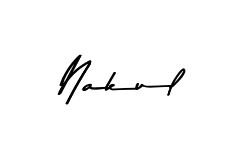 The best way (Asem Kandis PERSONAL USE) to make a short signature is to pick only two or three words in your name. The name Nakul include a total of six letters. For converting this name. Nakul signature style 9 images and pictures png