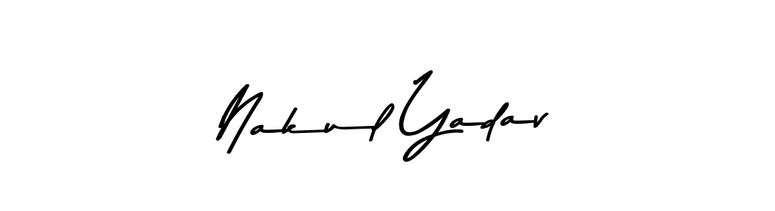 Also we have Nakul Yadav name is the best signature style. Create professional handwritten signature collection using Asem Kandis PERSONAL USE autograph style. Nakul Yadav signature style 9 images and pictures png